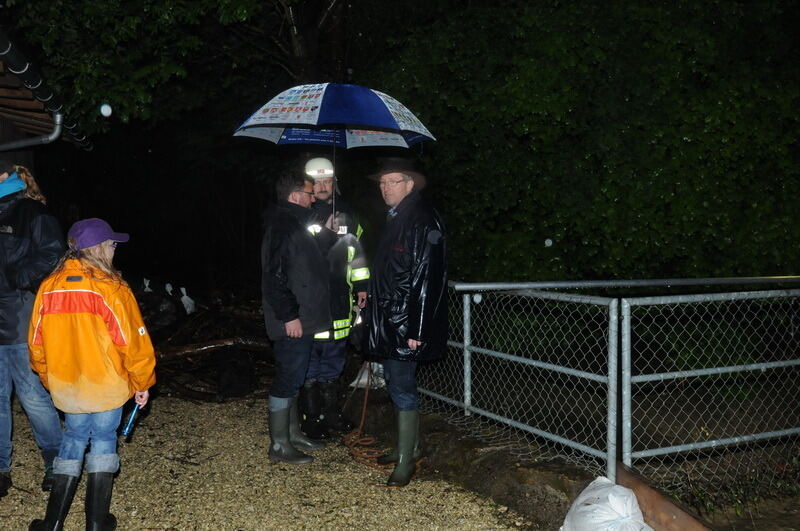 Hochwasser im Steinlachtal