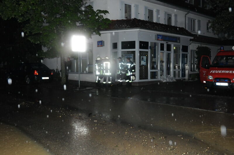 Hochwasser im Steinlachtal