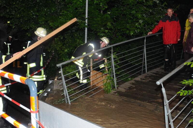 Hochwasser im Steinlachtal