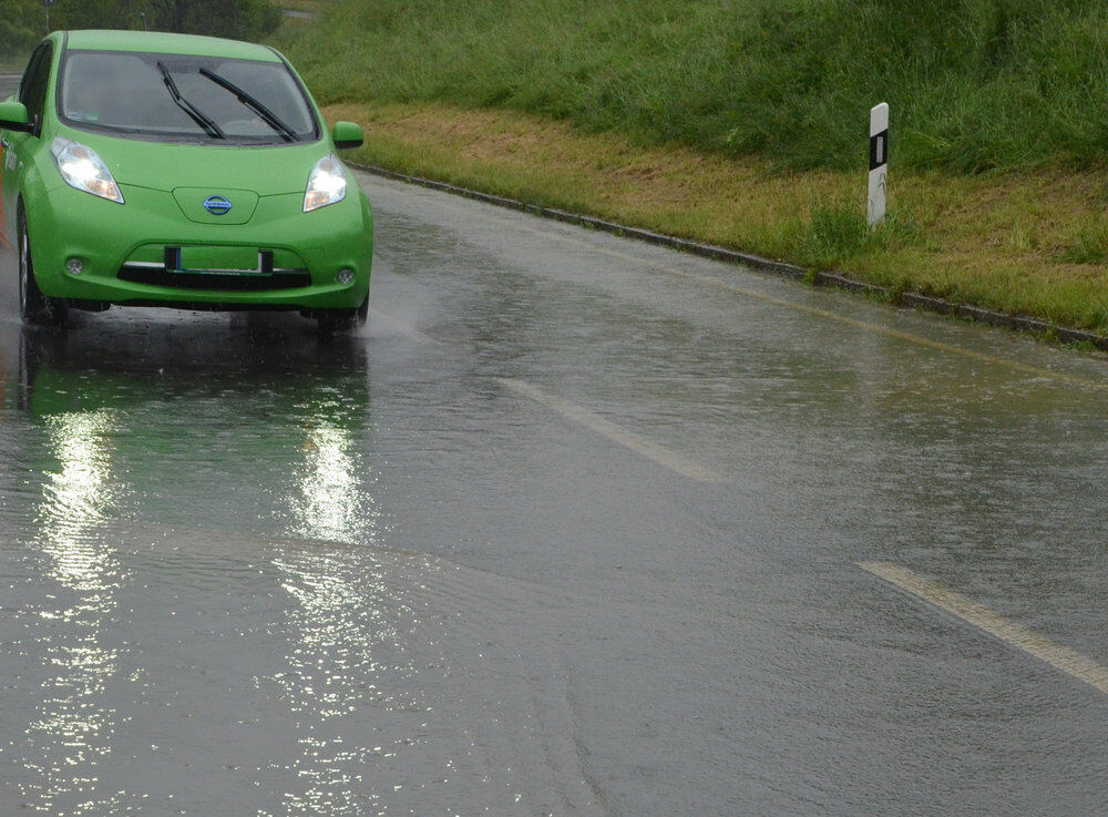 Hochwasser im Ermstal