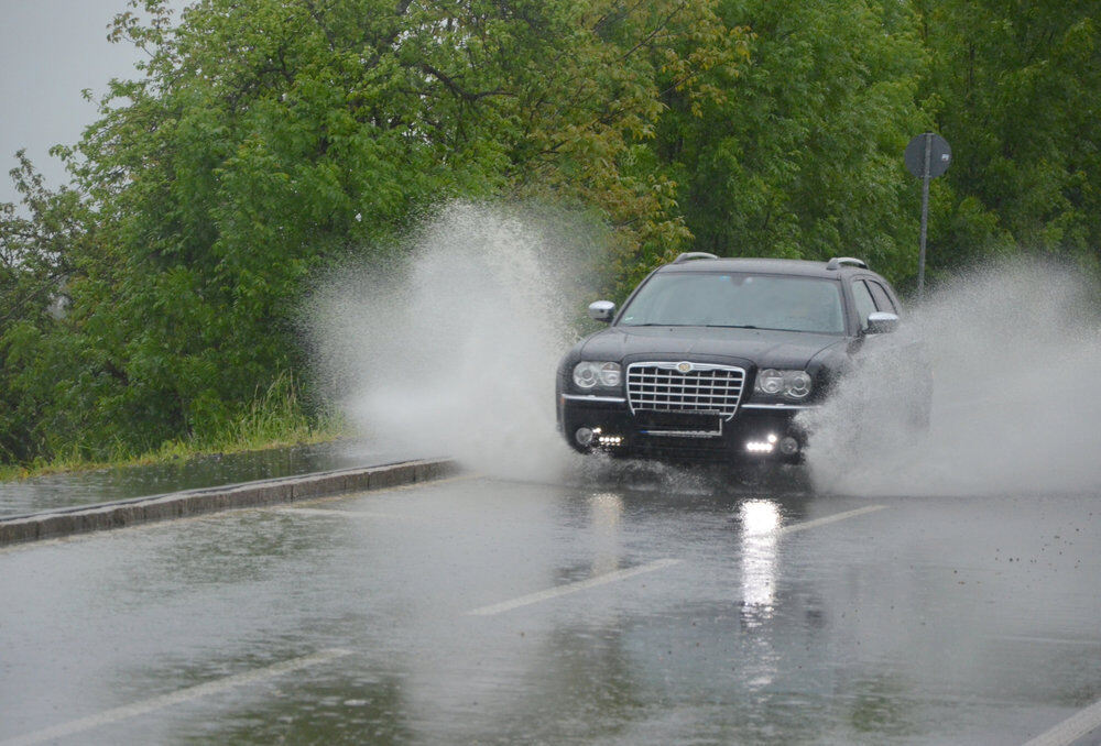 Hochwasser im Ermstal