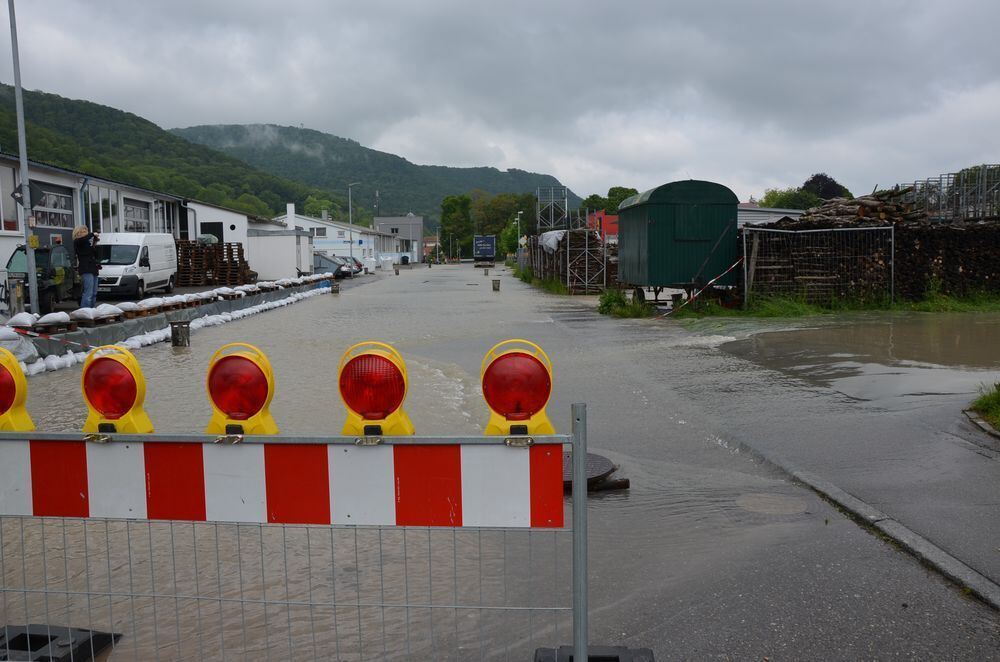 Hochwasser im Echaztal