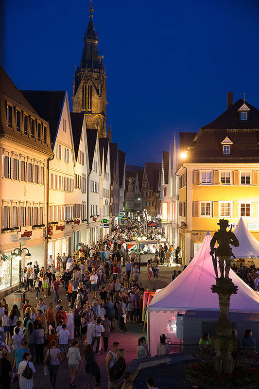 Lange Einkaufsnacht »Grillen und Genießen« Reutlingen Juni 2013