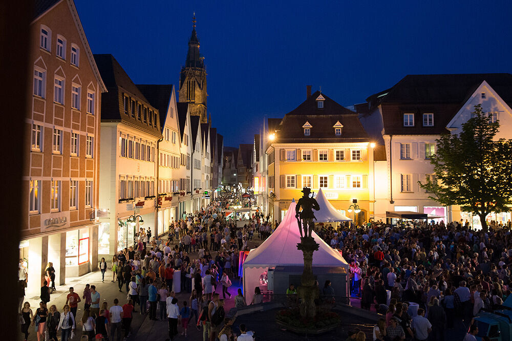 Lange Einkaufsnacht »Grillen und Genießen« Reutlingen Juni 2013