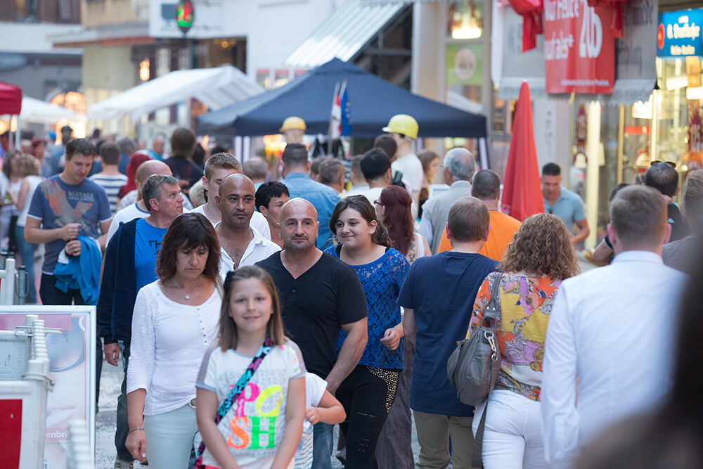 Lange Einkaufsnacht »Grillen und Genießen« Reutlingen Juni 2013