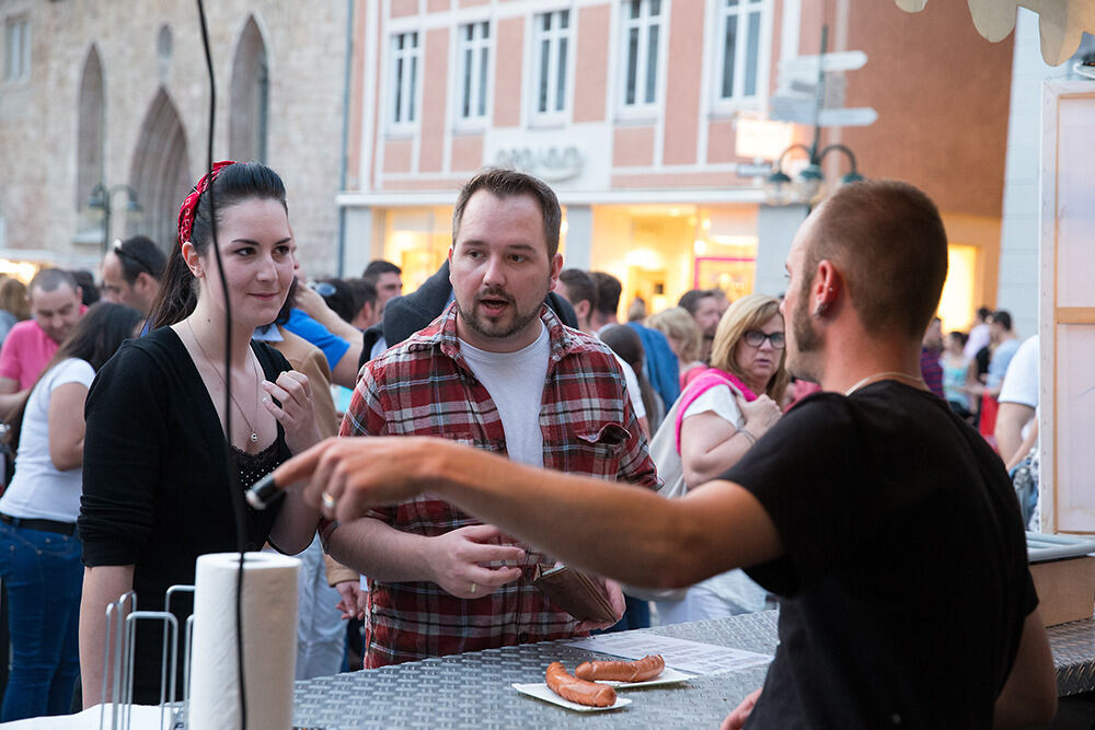 Lange Einkaufsnacht »Grillen und Genießen« Reutlingen Juni 2013