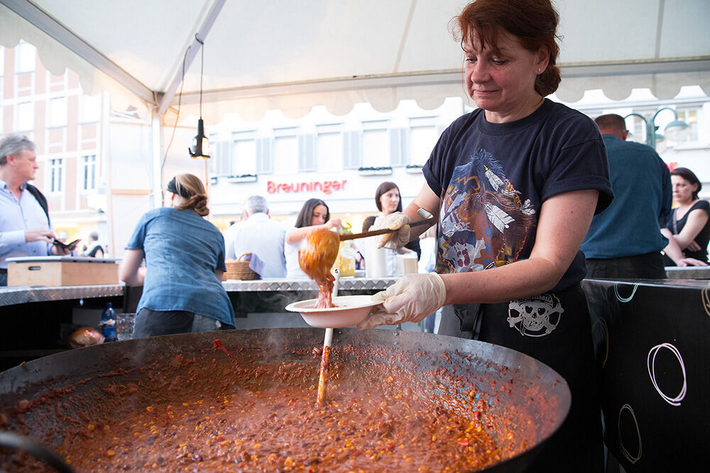 Lange Einkaufsnacht »Grillen und Genießen« Reutlingen Juni 2013