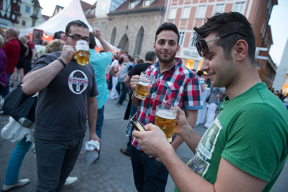 Lange Einkaufsnacht »Grillen und Genießen« Reutlingen Juni 2013