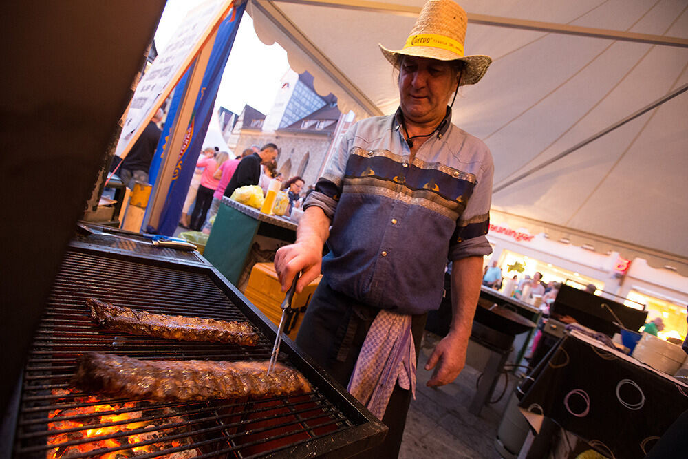 Lange Einkaufsnacht »Grillen und Genießen« Reutlingen Juni 2013