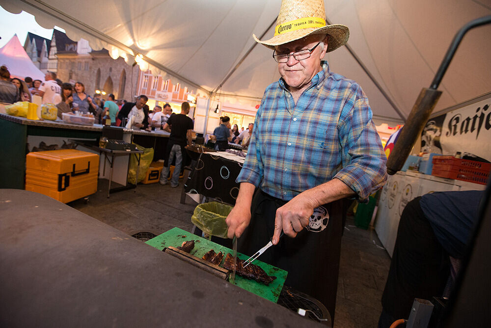 Lange Einkaufsnacht »Grillen und Genießen« Reutlingen Juni 2013