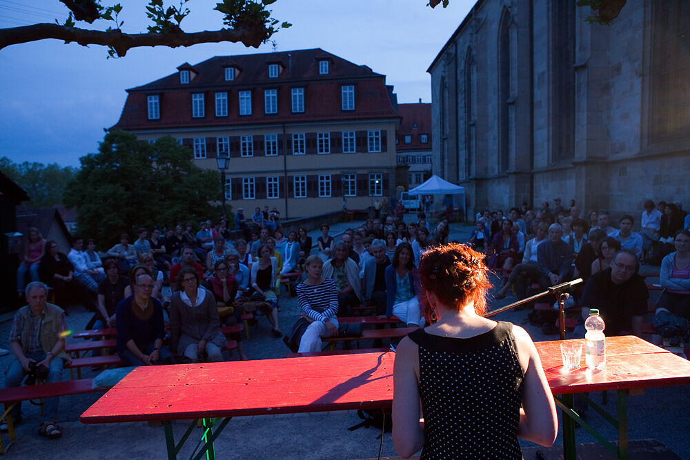 Bücherfest in Tübingen Juni 2013