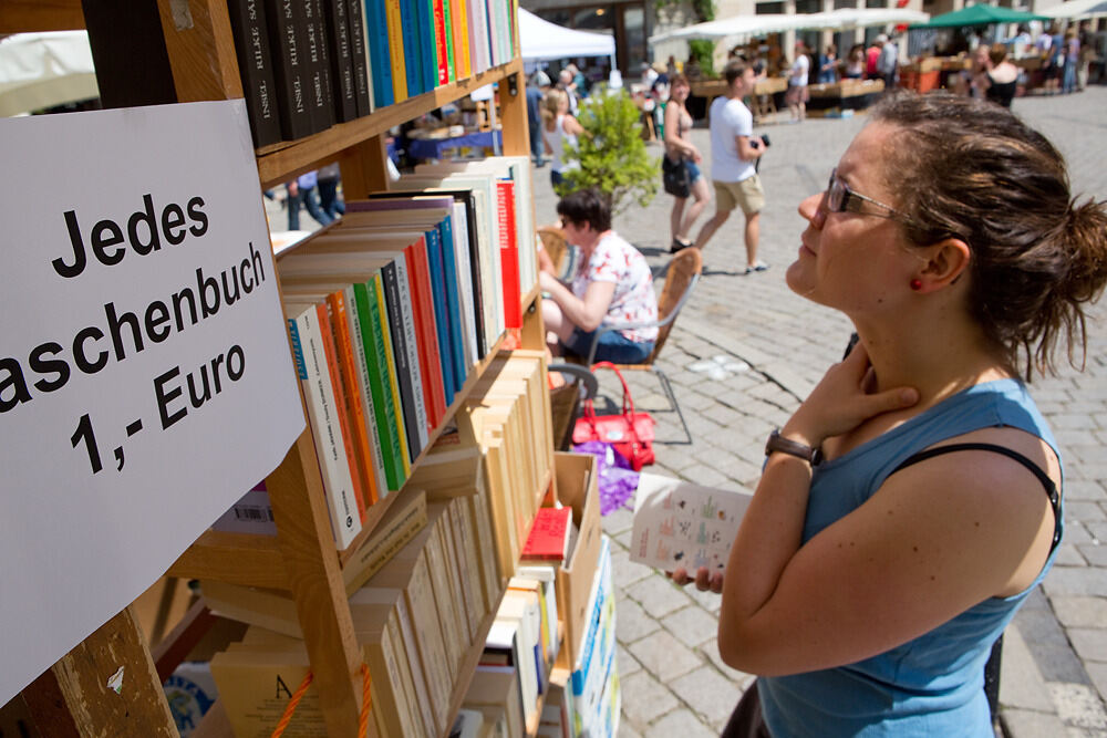 Bücherfest in Tübingen Juni 2013