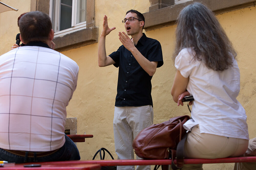 Bücherfest in Tübingen Juni 2013