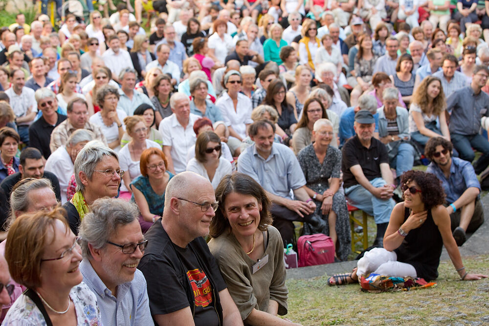 Bücherfest in Tübingen Juni 2013