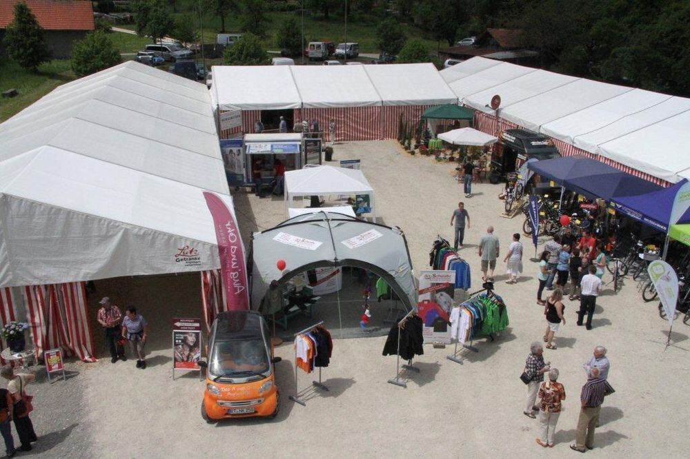 Gewerbeschau St. Johann und Schulfest Würtingen Juni 2013