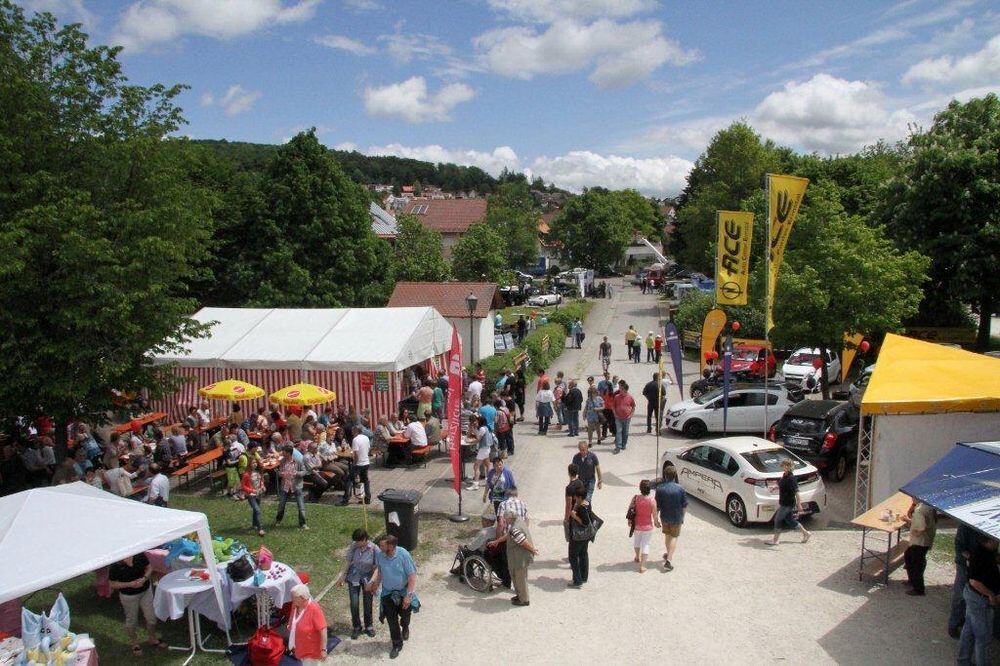 Gewerbeschau St. Johann und Schulfest Würtingen Juni 2013