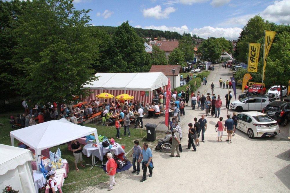 Gewerbeschau St. Johann und Schulfest Würtingen Juni 2013