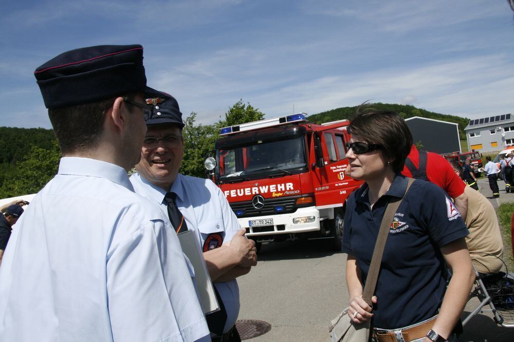 Abnahme der Leistungsabzeichen Feuerwehren des Landkreis Reutlingen Juni 2013