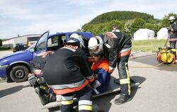 Abnahme der Leistungsabzeichen Feuerwehren des Landkreis Reutlingen Juni 2013