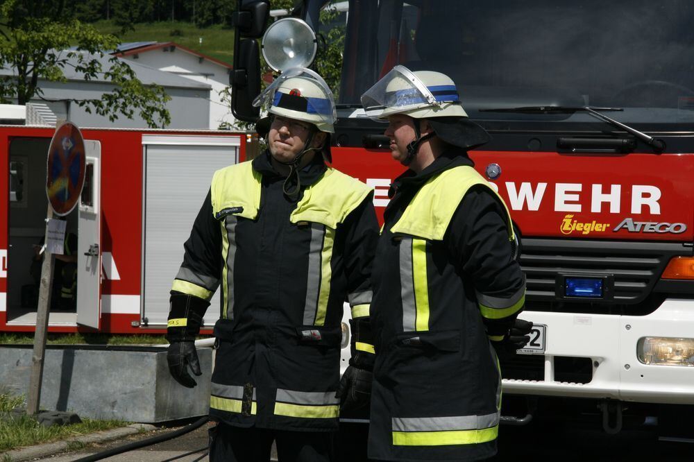 Abnahme der Leistungsabzeichen Feuerwehren des Landkreis Reutlingen Juni 2013