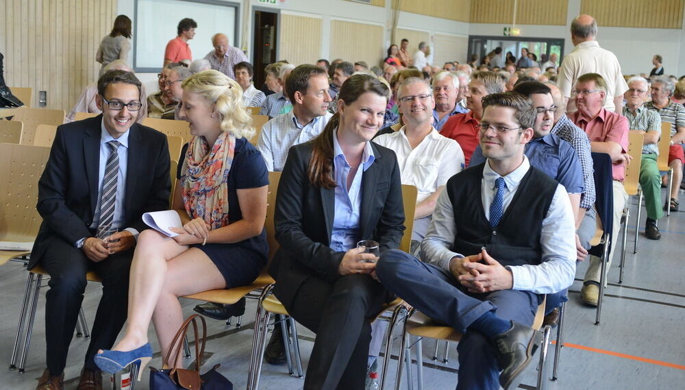 Bürgermeister-Kandidaten in Grafenberg 2013