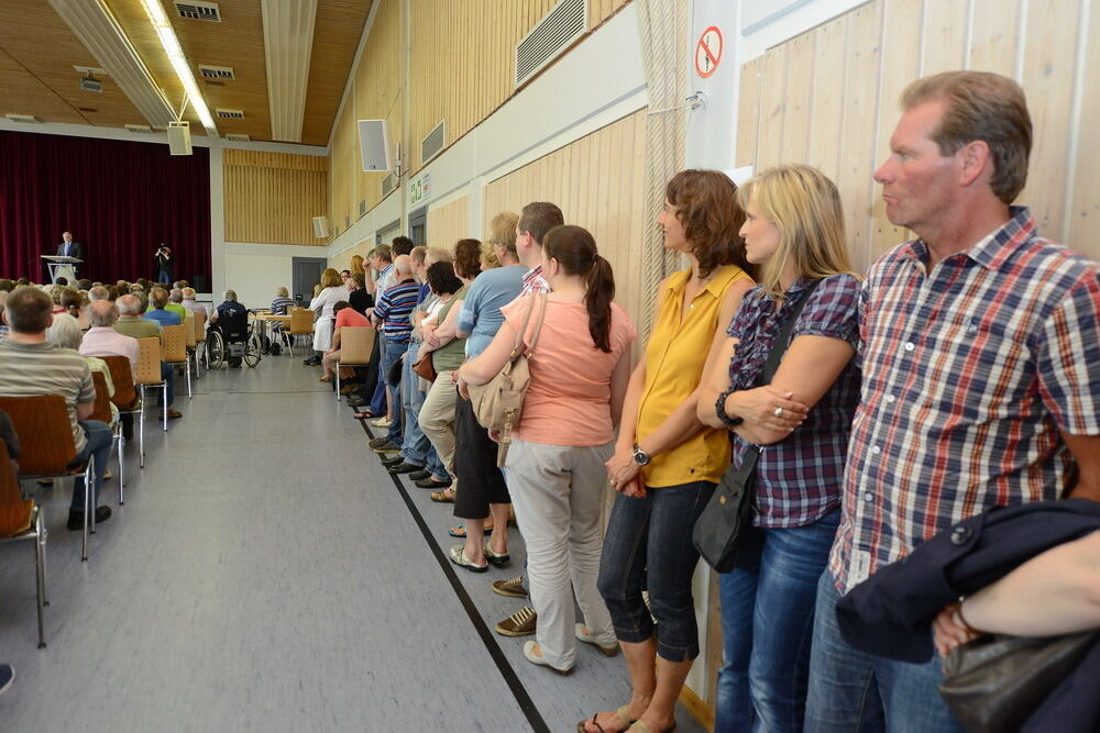 Bürgermeister-Kandidaten in Grafenberg 2013