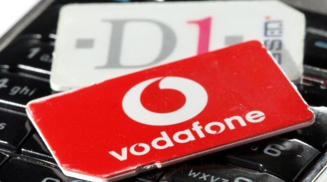 Offene Kampfansage: Der britische Mobilfunkbetreiber Vodafone will der Telekom Platz und Kunden abknöpfen. Foto: Martin Gerte