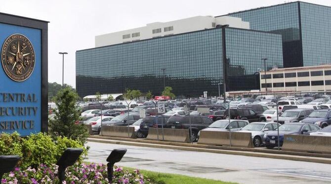 Das Hauptquartier der NSA in Fort Meade: Der Geheimdienst späht auch Deutschland aus. Foto: Jim LoScalzo