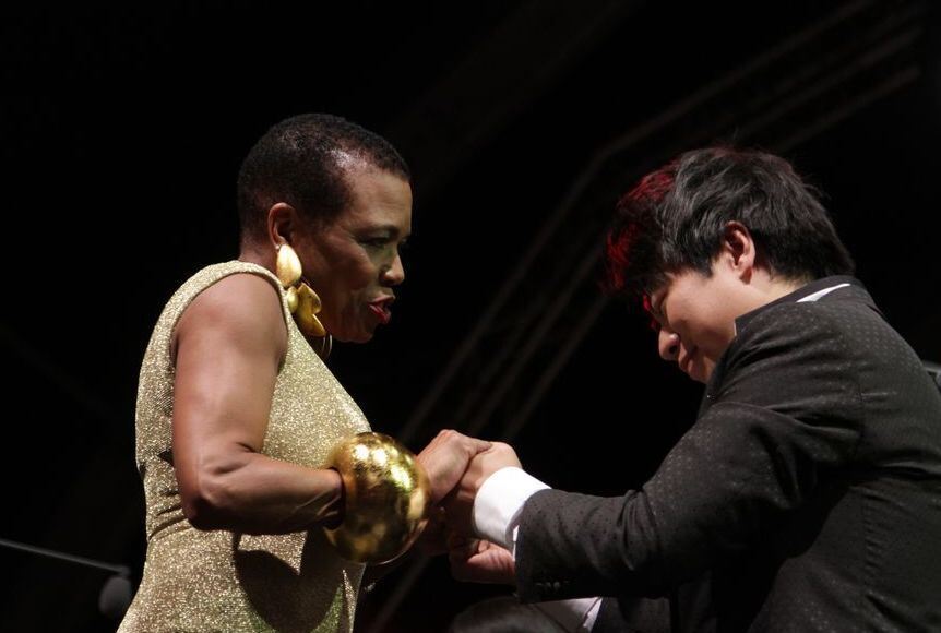 JazzOpen Stuttgart 2013 Lang Lang und Dee Dee Bridgewater