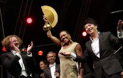 JazzOpen Stuttgart 2013 Lang Lang und Dee Dee Bridgewater