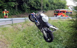 Motorradunfall bei Gossenzugen