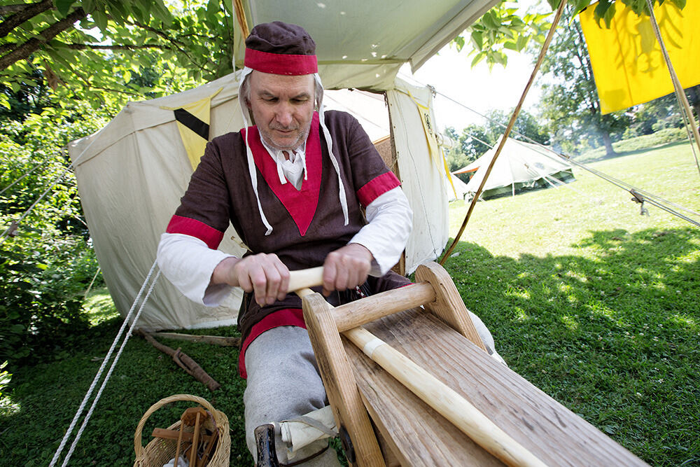 Mittelalterlicher Zunftmarkt im Volkspark Reutlingen 2013