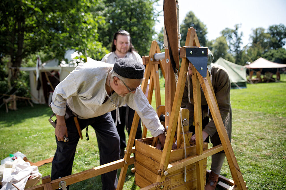 Mittelalterlicher Zunftmarkt im Volkspark Reutlingen 2013