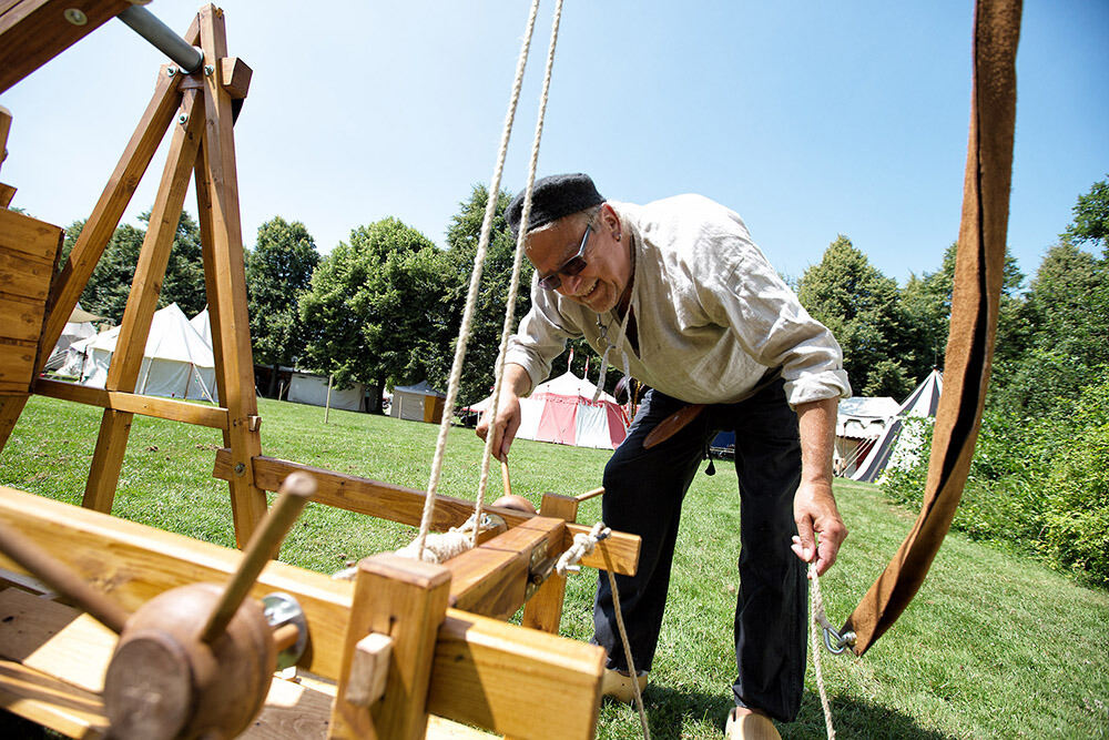 Mittelalterlicher Zunftmarkt im Volkspark Reutlingen 2013