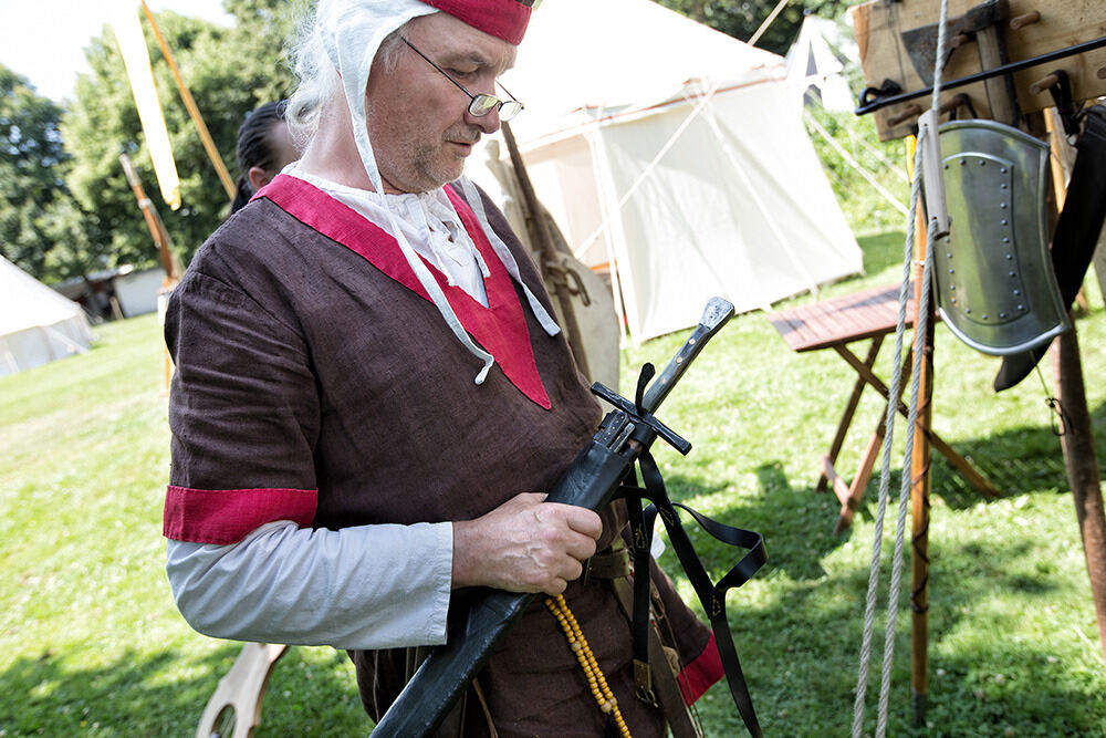 Mittelalterlicher Zunftmarkt im Volkspark Reutlingen 2013