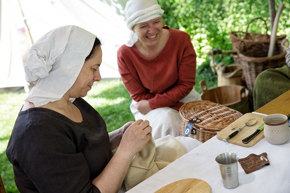 Mittelalterlicher Zunftmarkt im Volkspark Reutlingen 2013