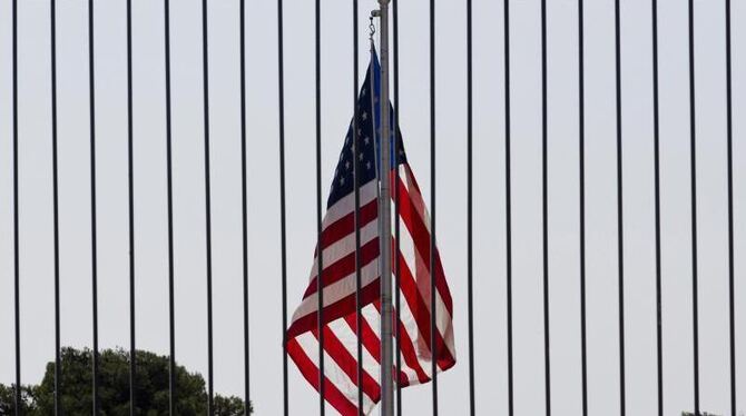 Stark gesichert: Das US-Konsulat in Jerusalem. Foto: Jim Hollander