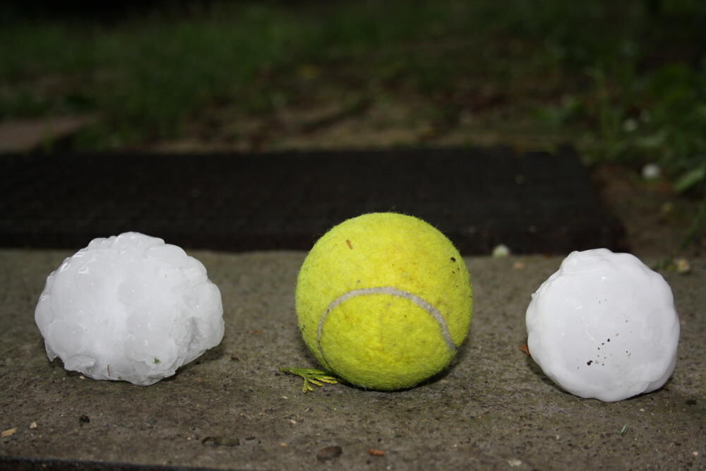 Unwetter auf der Alb 6. August 2013