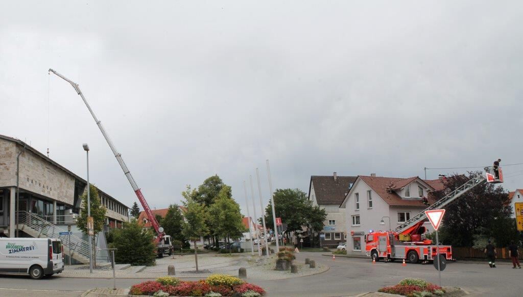 Unwetter auf der Alb