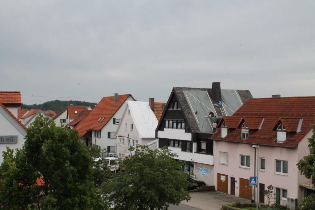 Unwetter auf der Alb