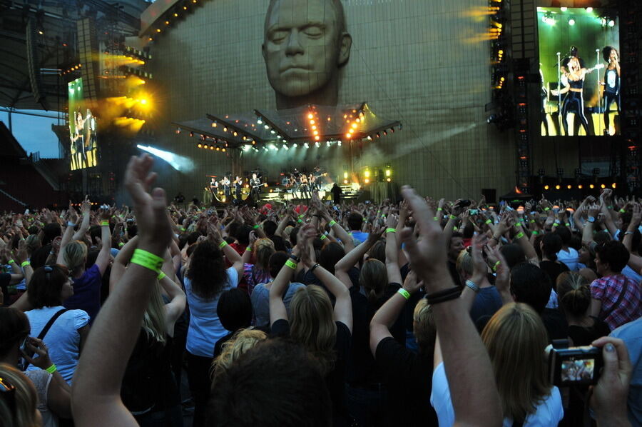 Robbie-Williams-Konzert in Stuttgart 2013