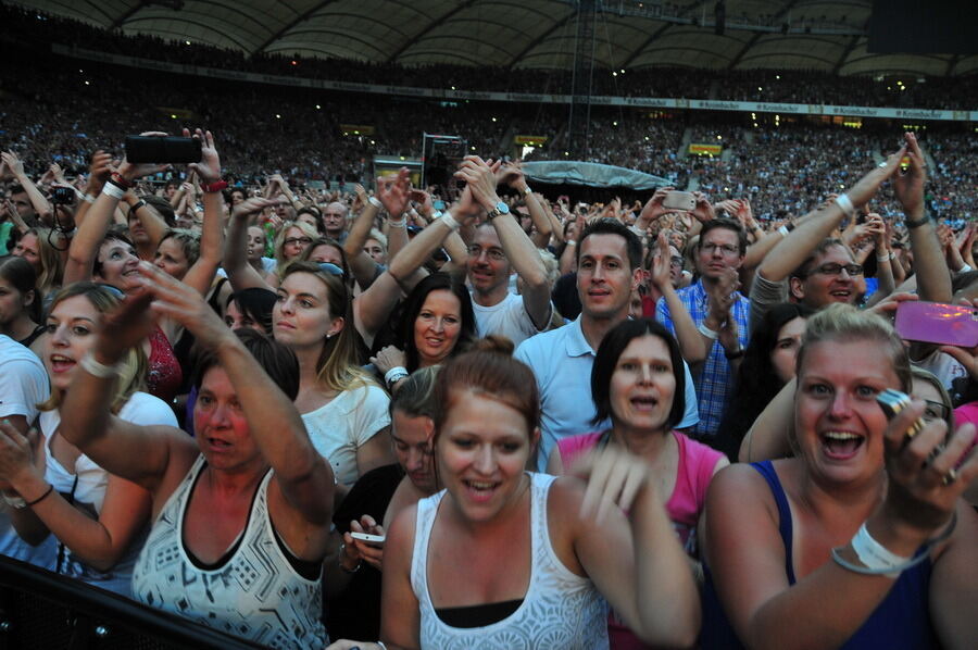 Robbie-Williams-Konzert in Stuttgart 2013