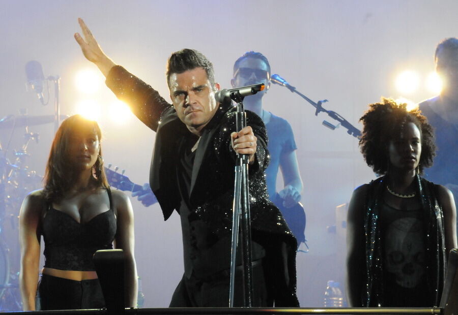 Robbie-Williams-Konzert in Stuttgart 2013