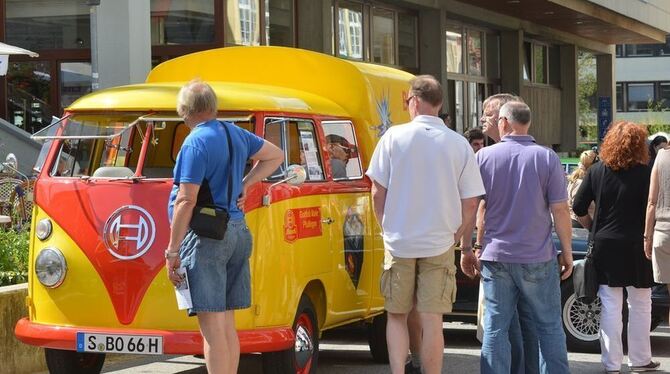 Oldtimertreffen auf dem Reutlinger Marktplatz 2013