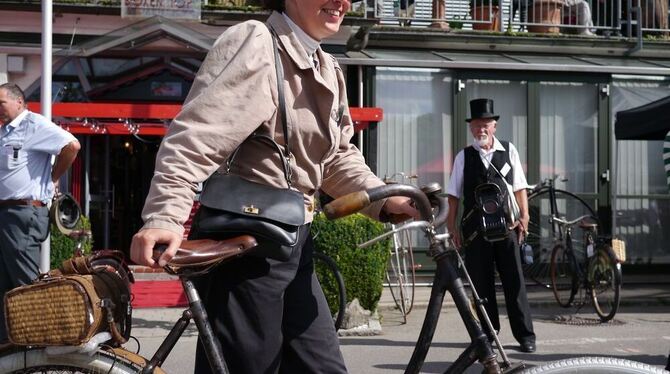 Velocipediade in Tübingen. FOTO: SCHMID