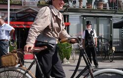 Velocipediade in Tübingen. FOTO: SCHMID