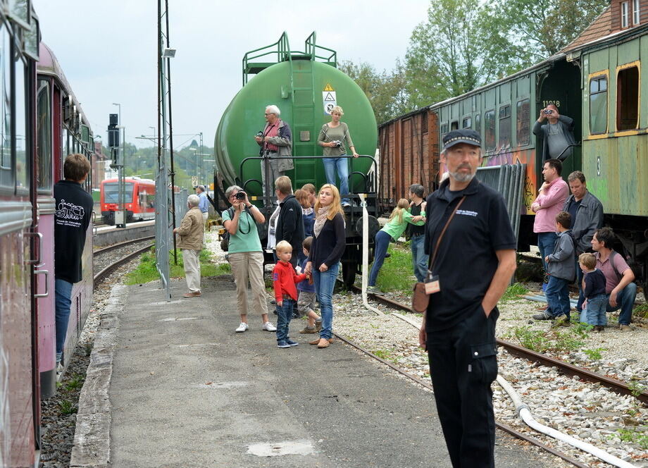 Zahnraddampflokomotive fährt wieder