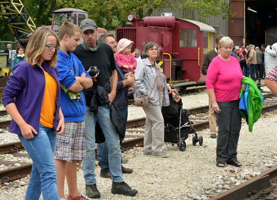 Zahnraddampflokomotive fährt wieder