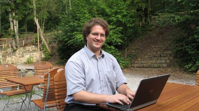 Auf Platz eins der Landesliste bei den Piraten: Sebastian Nerz. GEA-FOTO: JK Auf Platz eins der Landesliste bei den Piraten: Sebastian Nerz. GEA-FOTO: JK