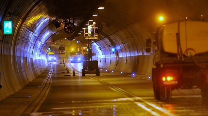 Ursulabergtunnel. FOTO: NIETHAMMER